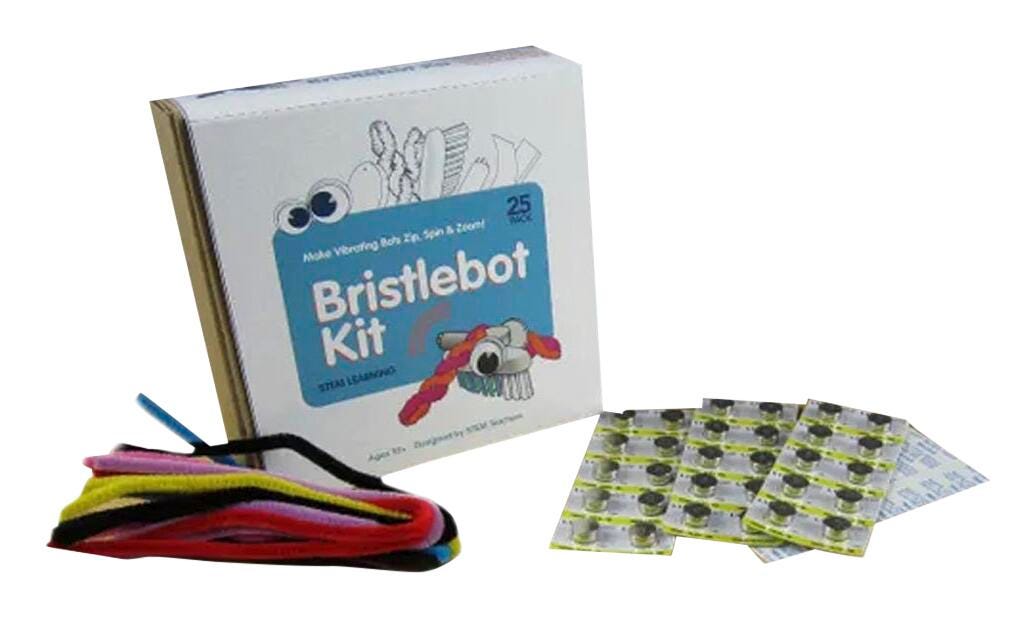 Brown Dog Gadgets Bristlebot Kit, Pack of 25, Item Number 2021579